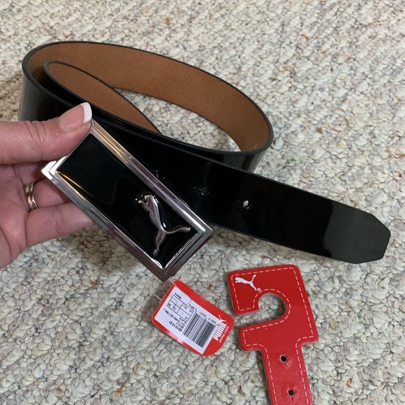 🔷Unisex🔷 New Leather Puma Belt. Size L//95CM - Picture 3 of 8